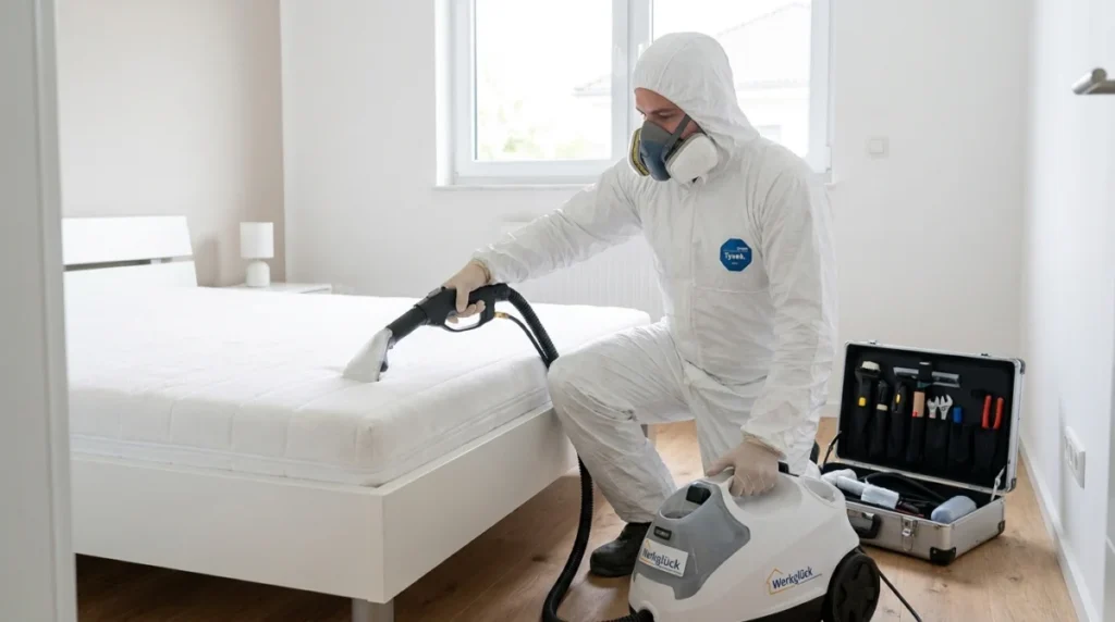 Bettwanzen professionell bekämpfen: Dauer der Behandlung und Kosten