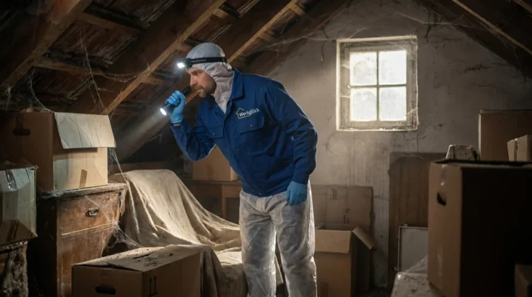 Dachboden entrümpeln: Warum Schädlinge Unordnung und Staub lieben